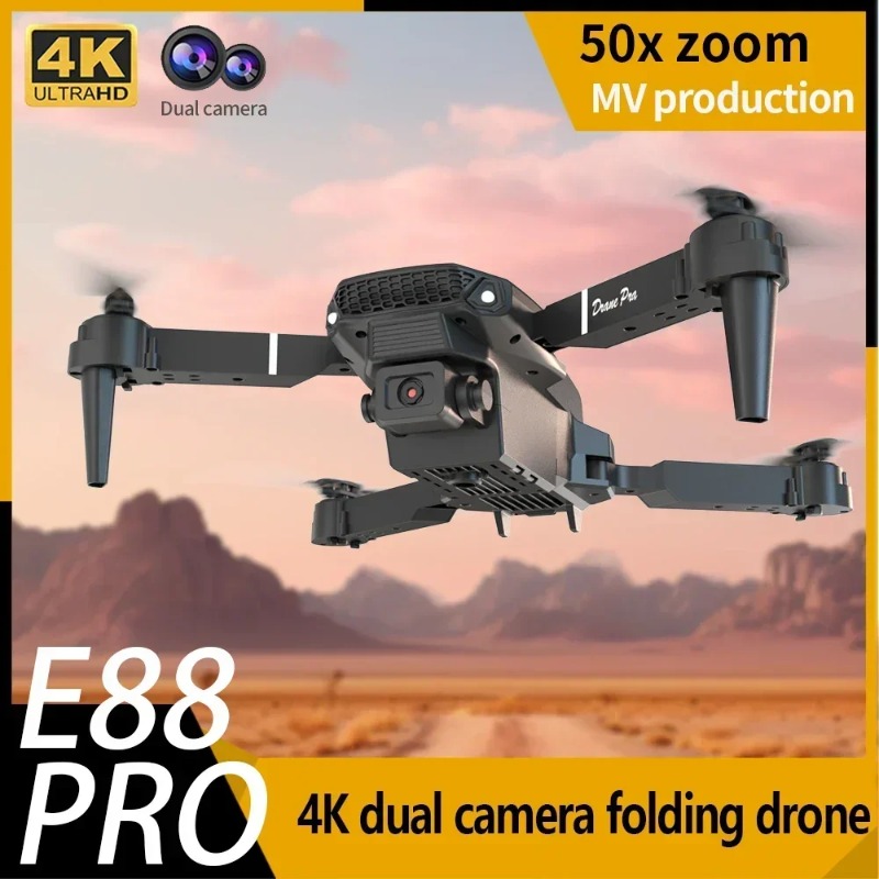 E88 Mini-Drohne mit 4K HD-Kame – Drone Kit Tricopter Bewertung und Preis