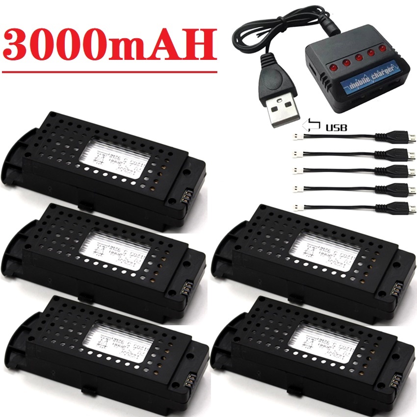 Q6 Drohnen-Akku 3,7V 3000mAh f – Eachine Drone E58 Bewertung und Preis