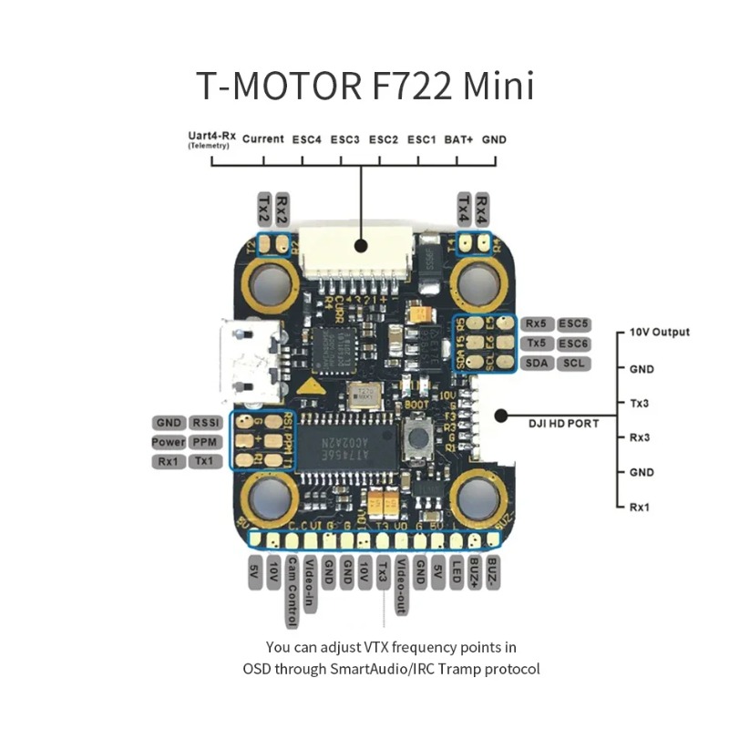 T-Motor MINI F7 FC & F45A 4-in – Betaflight Fc F7 Bewertung und Preis