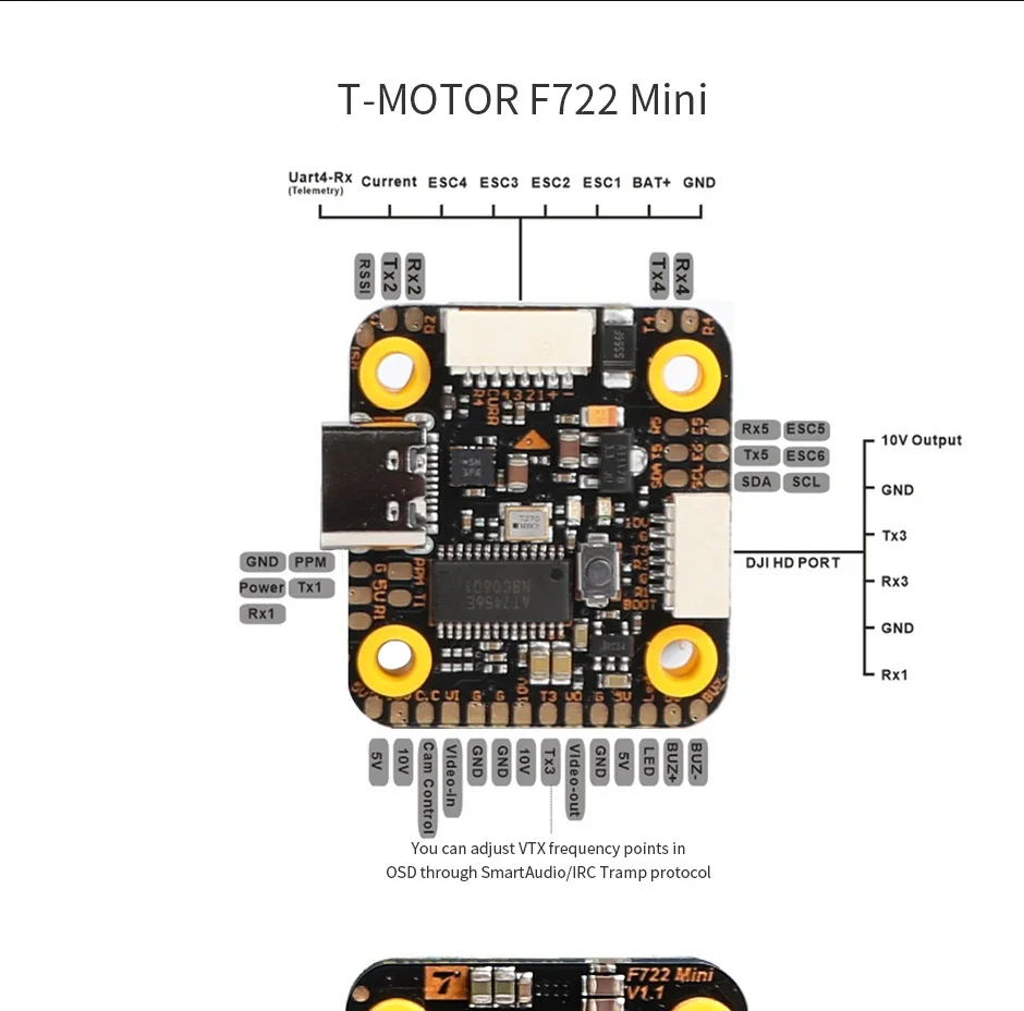 T-Motor MINI F7 FC & F45A 4-in – Betaflight Fc F7 Bewertung und Preis