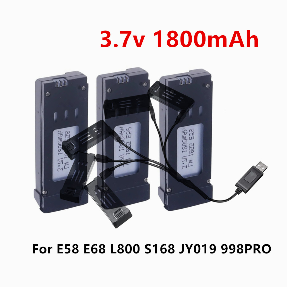 3,7V 1800mAh Drohnen-Lithiumba – Eachine Drone E58 Bewertung und Preis